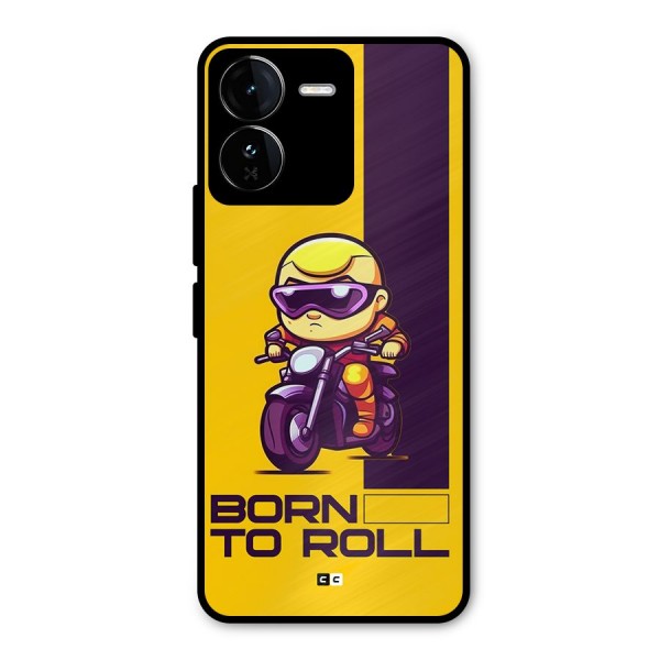 Born To Roll Metal Back Case for iQOO Z9