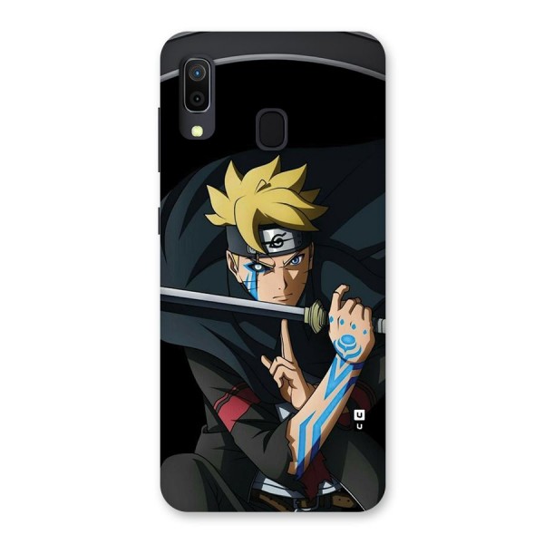 Boruto Uzumaki Stance Back Case for Galaxy A30