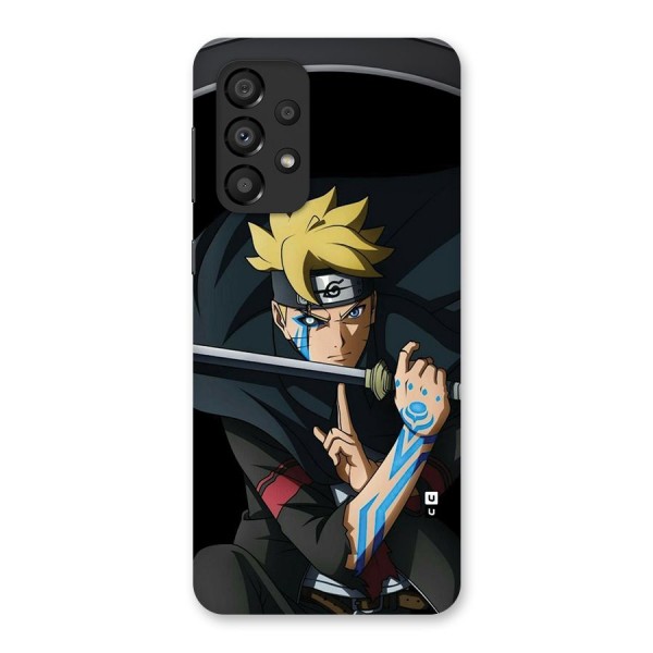 Boruto Uzumaki Stance Back Case for Galaxy A33 5G