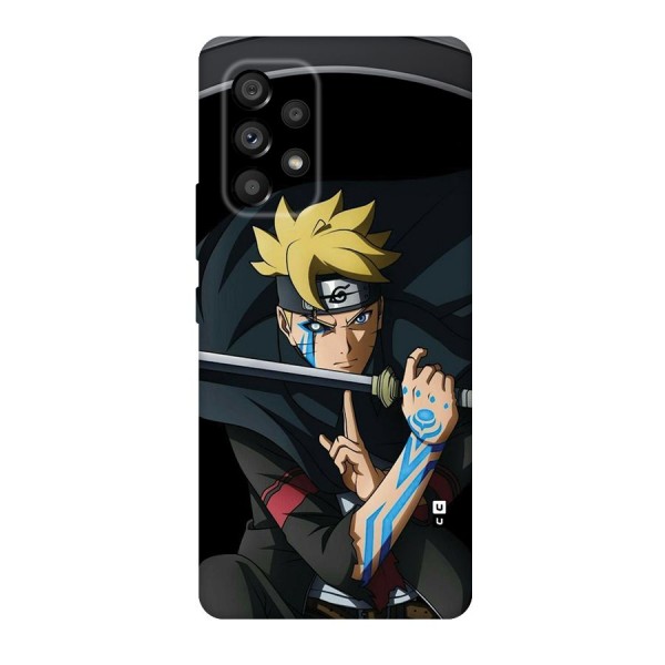 Boruto Uzumaki Stance Back Case for Galaxy A53 5G