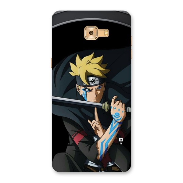 Boruto Uzumaki Stance Back Case for Galaxy C9 Pro