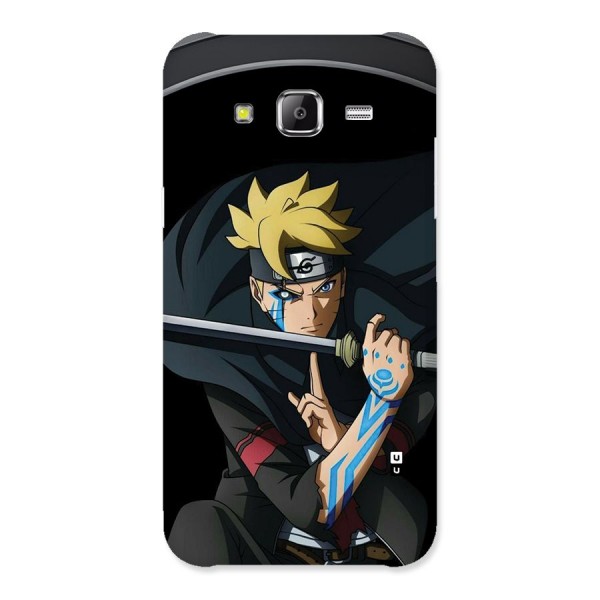 Boruto Uzumaki Stance Back Case for Galaxy J5