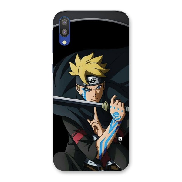 Boruto Uzumaki Stance Back Case for Galaxy M10