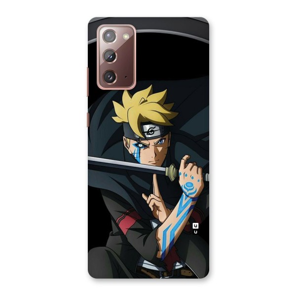 Boruto Uzumaki Stance Back Case for Galaxy Note 20