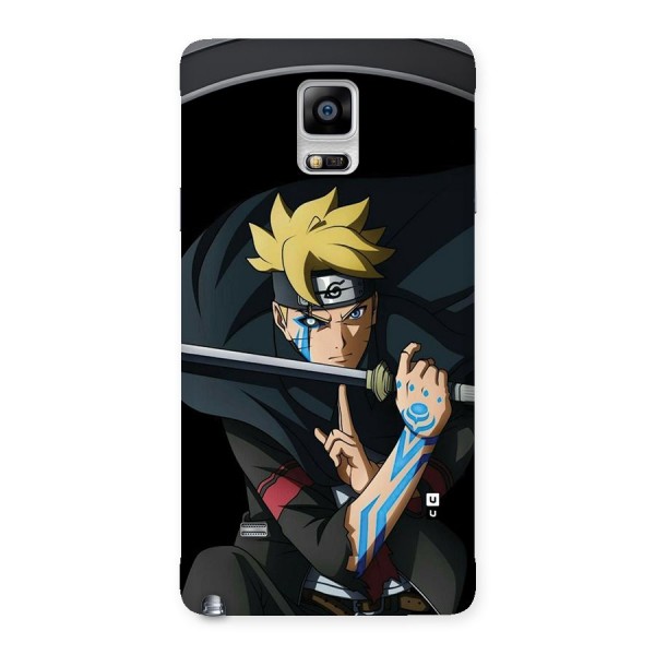 Boruto Uzumaki Stance Back Case for Galaxy Note 4