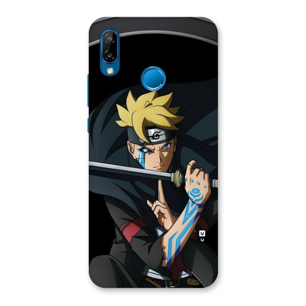 Boruto Uzumaki Stance Back Case for Huawei P20 Lite