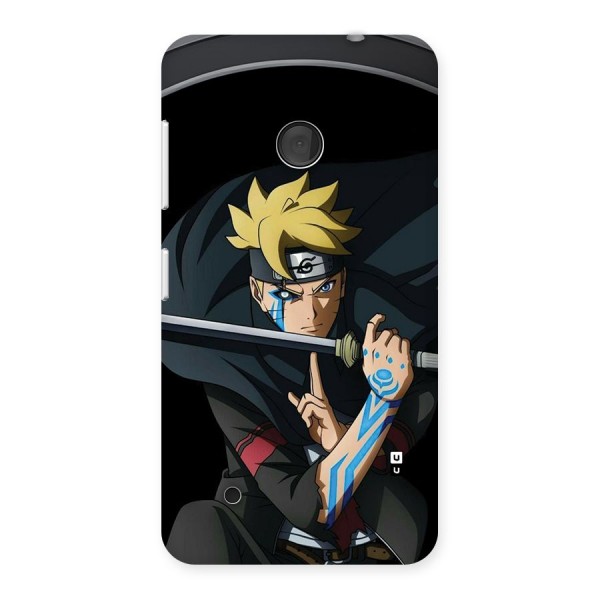 Boruto Uzumaki Stance Back Case for Lumia 530