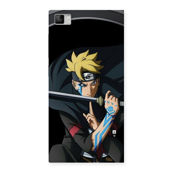 Boruto Uzumaki Stance Back Case for Mi3