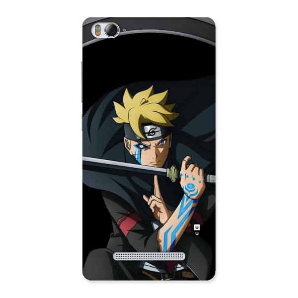 Boruto Uzumaki Stance Back Case for Mi4i