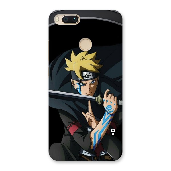 Boruto Uzumaki Stance Back Case for Mi A1