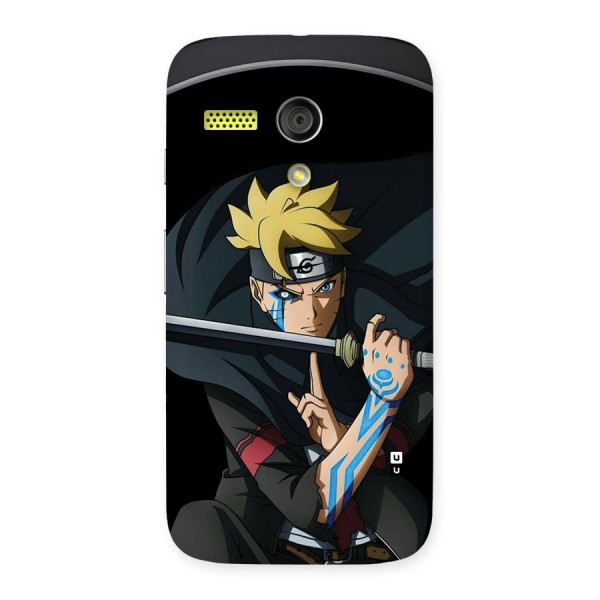 Boruto Uzumaki Stance Back Case for Moto G