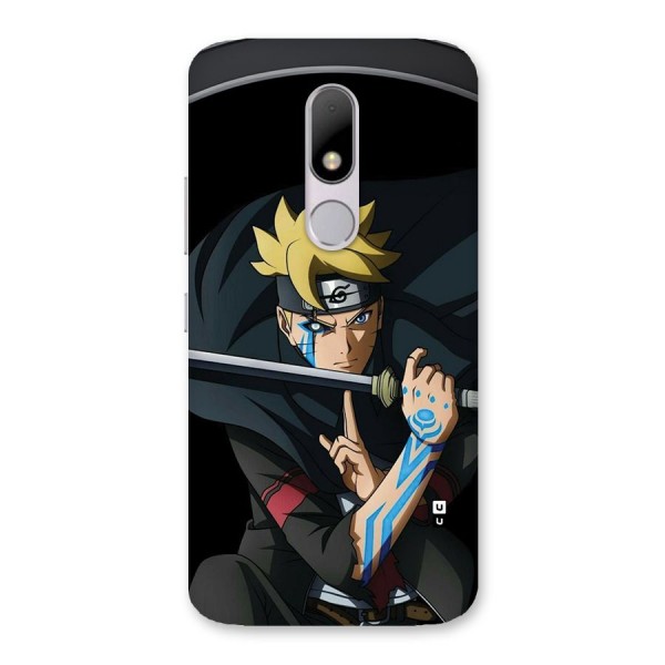 Boruto Uzumaki Stance Back Case for Moto M