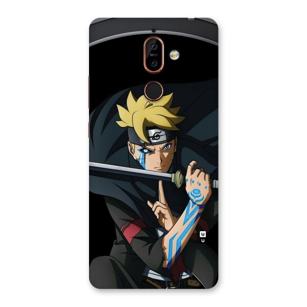 Boruto Uzumaki Stance Back Case for Nokia 7 Plus