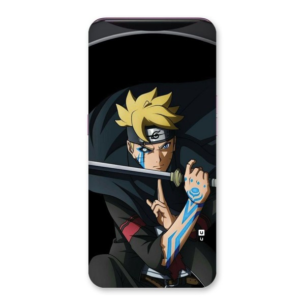 Boruto Uzumaki Stance Back Case for Oppo Find X