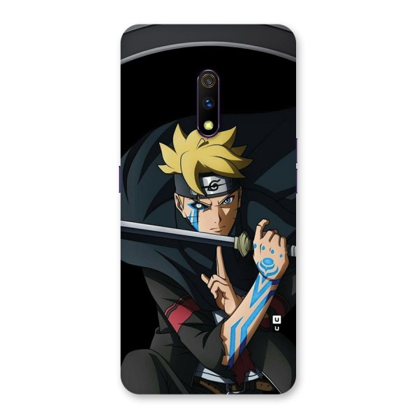 Boruto Uzumaki Stance Back Case for Realme X