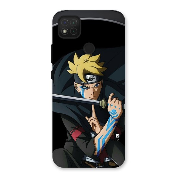 Boruto Uzumaki Stance Back Case for Redmi 9