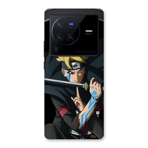 Boruto Uzumaki Stance Back Case for Vivo X80 Pro