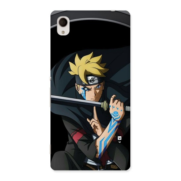 Boruto Uzumaki Stance Back Case for Xperia M4 Aqua