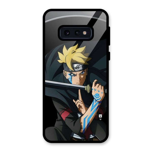 Boruto Uzumaki Stance Glass Back Case for Galaxy S10e