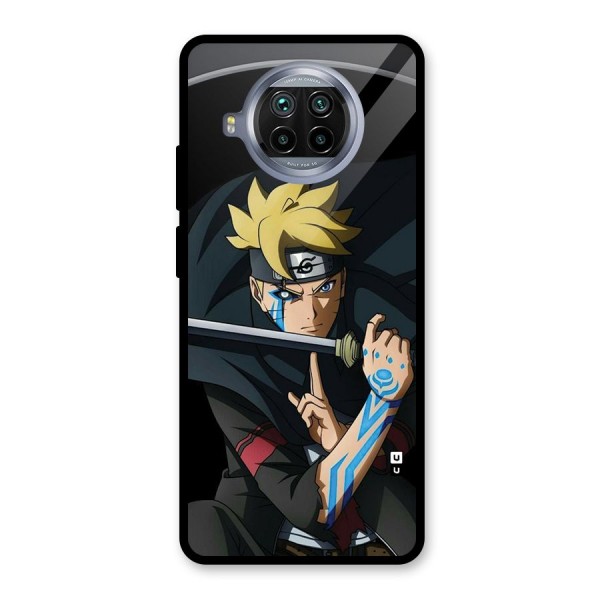 Boruto Uzumaki Stance Glass Back Case for Mi 10i