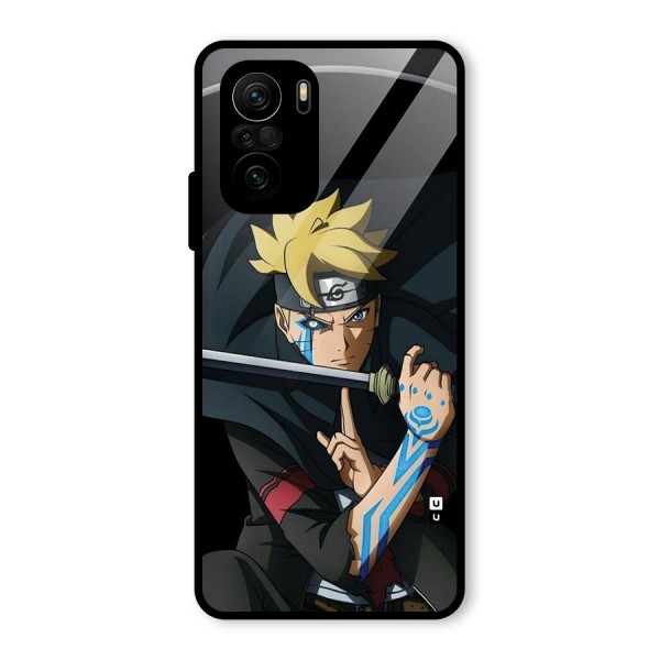 Boruto Uzumaki Stance Glass Back Case for Mi 11x