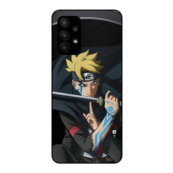 Boruto Uzumaki Stance Metal Back Case for Galaxy A23