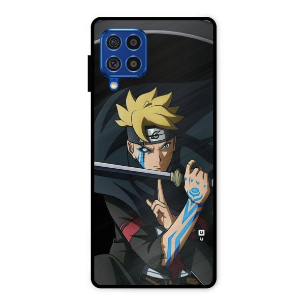 Boruto Uzumaki Stance Metal Back Case for Galaxy F62