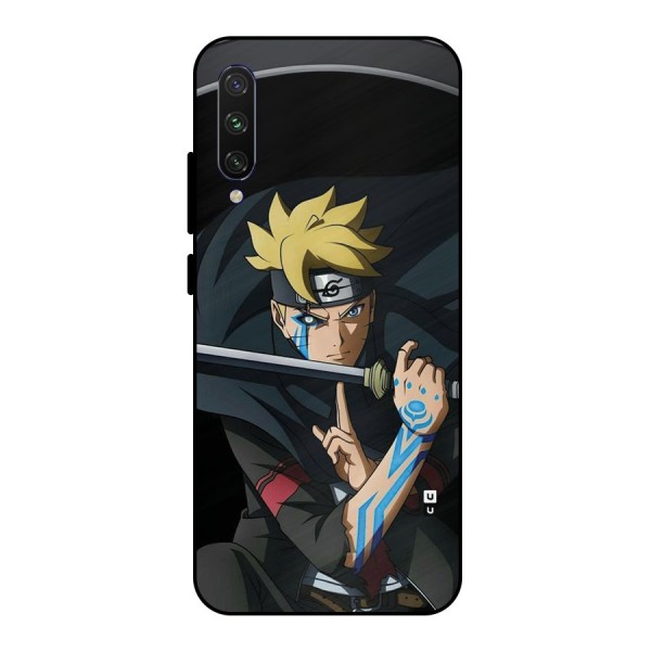 Boruto Uzumaki Stance Metal Back Case for Mi A3