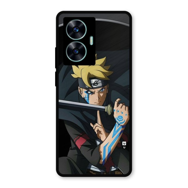 Boruto Uzumaki Stance Metal Back Case for Realme C55