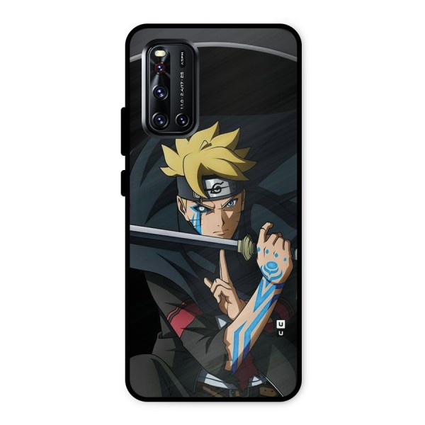 Boruto Uzumaki Stance Metal Back Case for Vivo V19