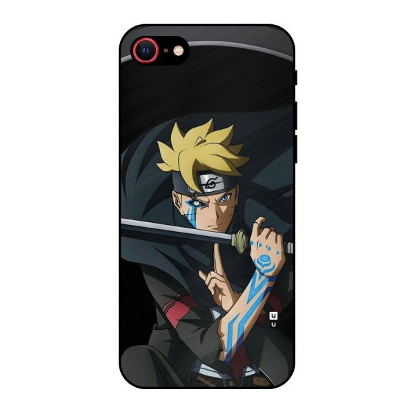 Boruto Uzumaki Stance Metal Back Case for iPhone 7