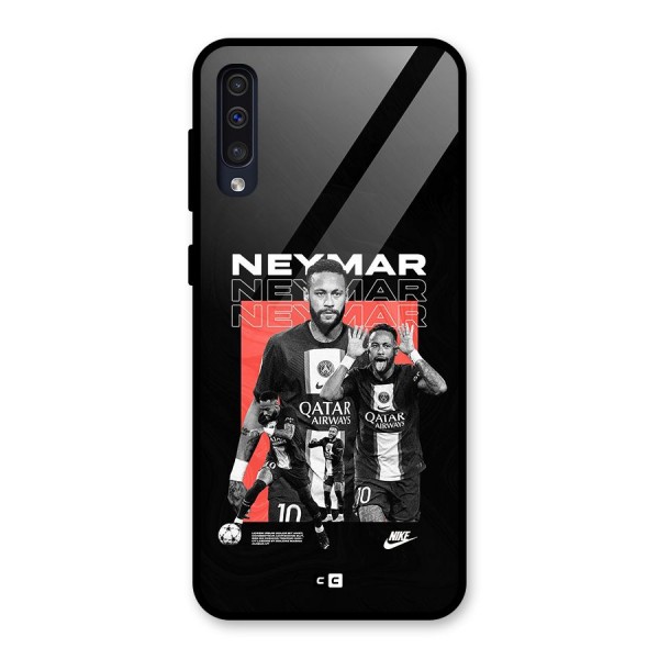 Brazilian Brilliance Glass Back Case for Galaxy A50