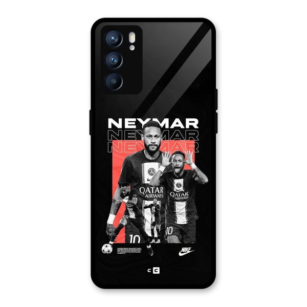 Brazilian Brilliance Glass Back Case for Oppo Reno6 5G