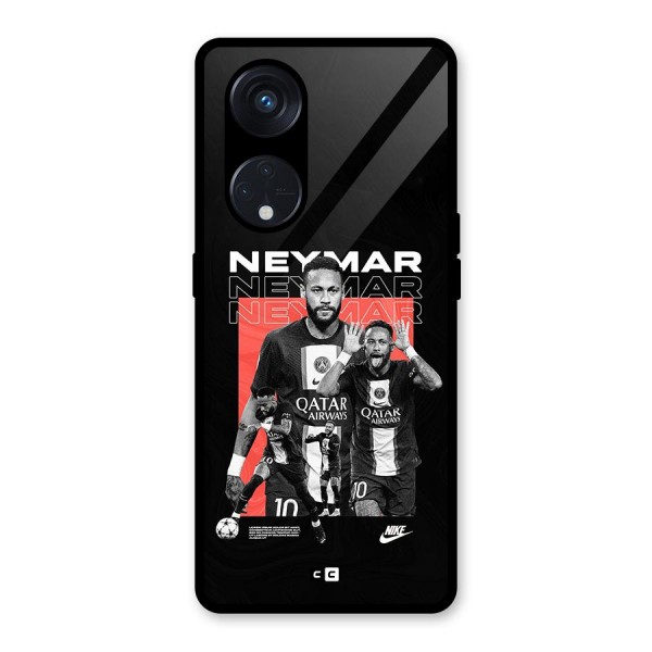 Brazilian Brilliance Glass Back Case for Reno8 T 5G