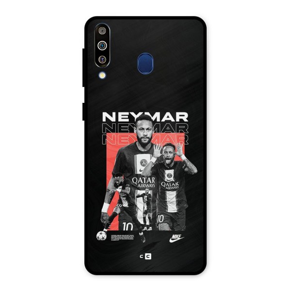 Brazilian Brilliance Metal Back Case for Galaxy M30