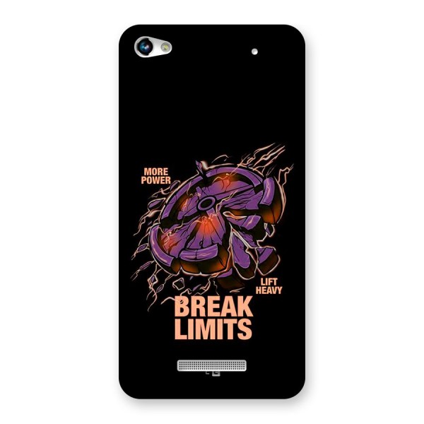 Break Limits Back Case for Canvas Hue 2 A316