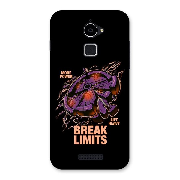 Break Limits Back Case for Coolpad Note 3 Lite