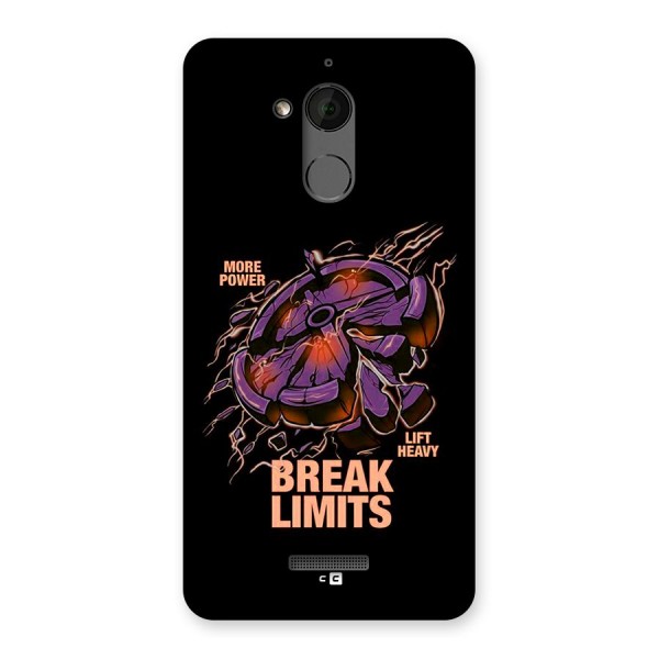 Break Limits Back Case for Coolpad Note 5