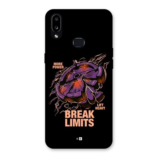 Break Limits Back Case for Galaxy A10s