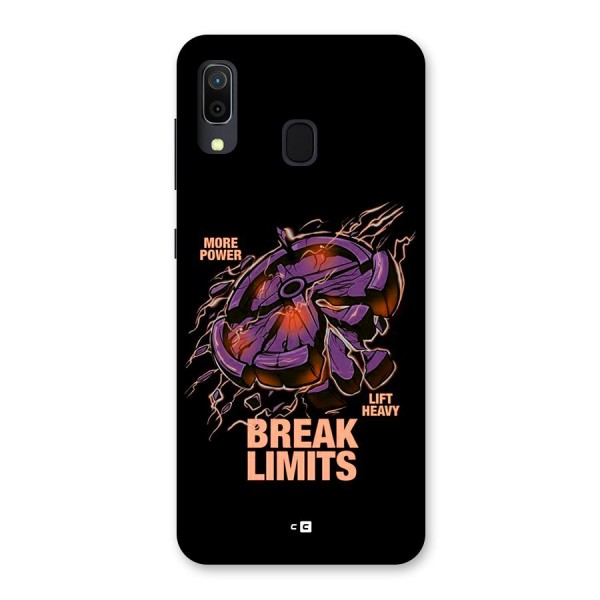 Break Limits Back Case for Galaxy A20