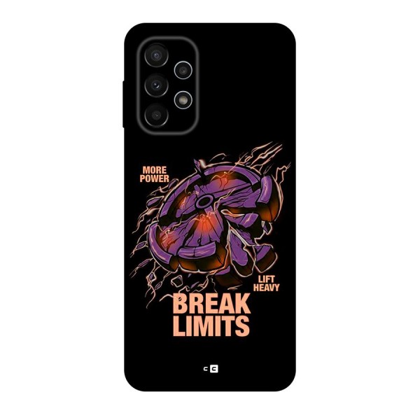 Break Limits Back Case for Galaxy A23