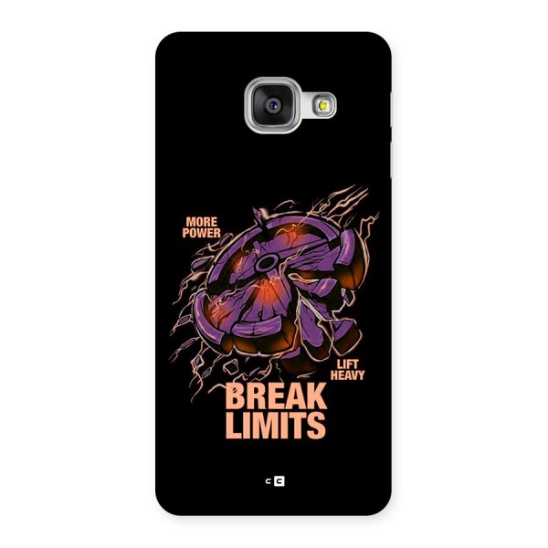 Break Limits Back Case for Galaxy A3 (2016)