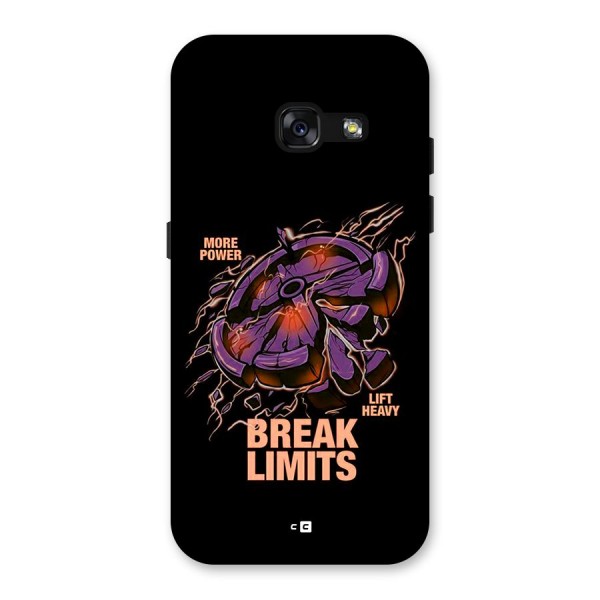 Break Limits Back Case for Galaxy A3 (2017)