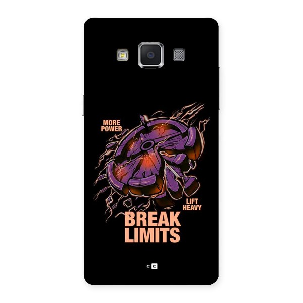 Break Limits Back Case for Galaxy A5