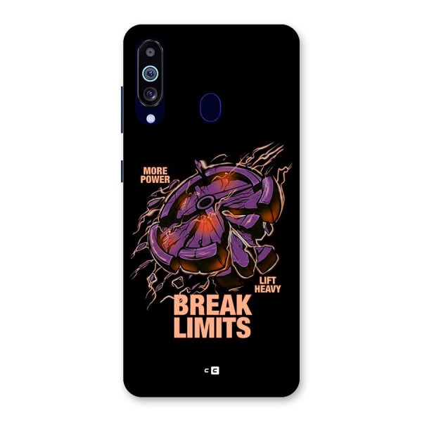 Break Limits Back Case for Galaxy A60