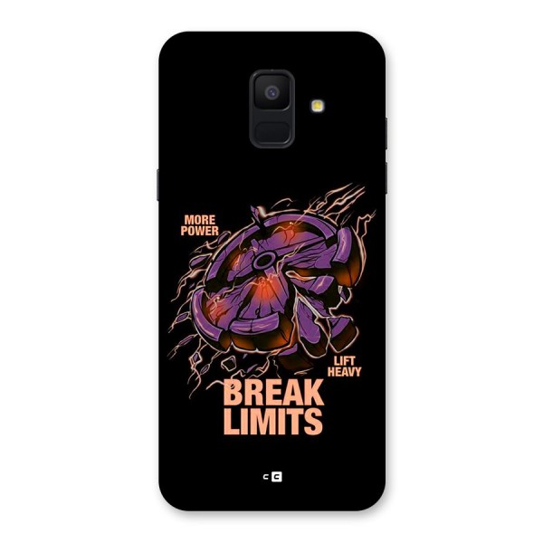 Break Limits Back Case for Galaxy A6 (2018)