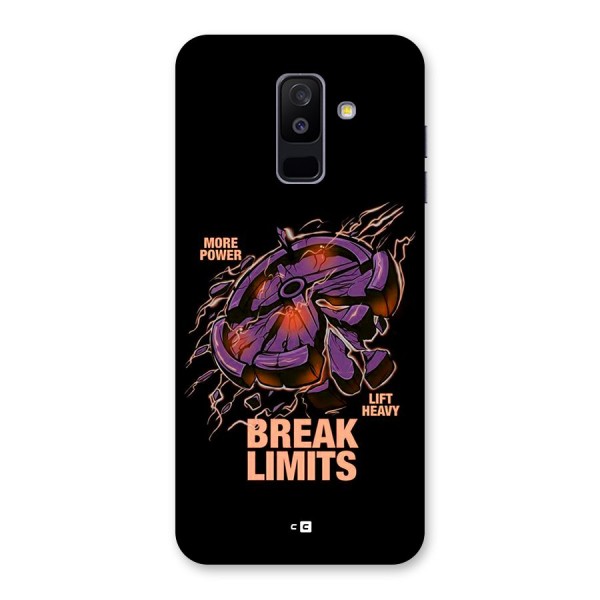 Break Limits Back Case for Galaxy A6 Plus