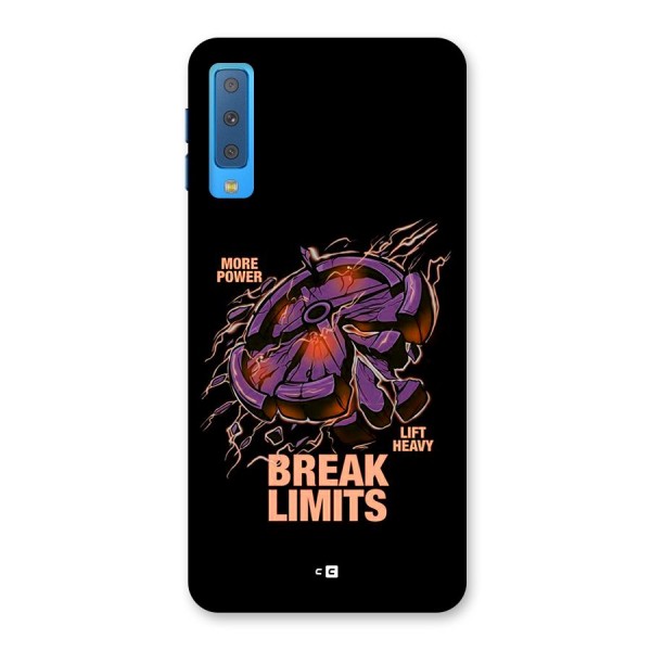 Break Limits Back Case for Galaxy A7 (2018)