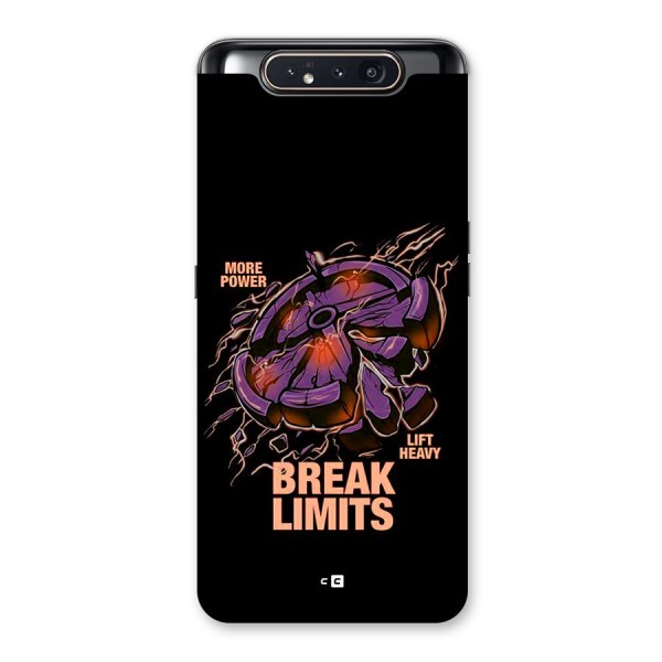 Break Limits Back Case for Galaxy A80