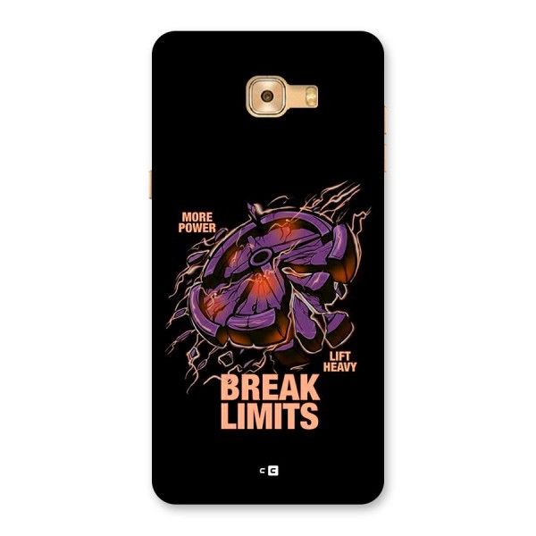 Break Limits Back Case for Galaxy C9 Pro